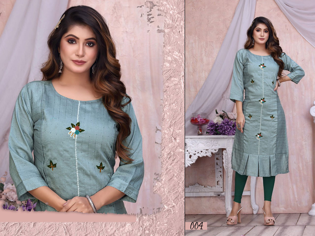 Kanha krishna Wholesale Designer Kurtis Catalog